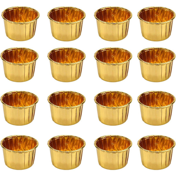 50 stk. Foliebagekopper, Cupcakeforme, Mini Cupcakeforme, Cu