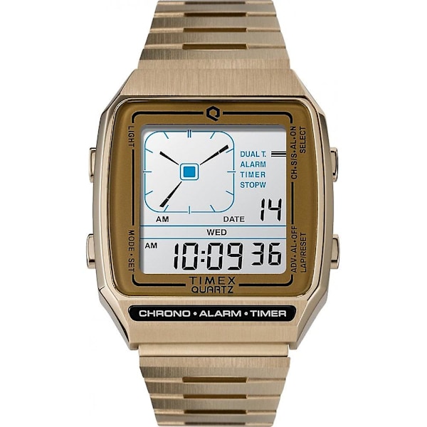 Herr Q Reissue Digital Gold Watch TW2U72500