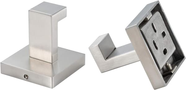 2-pack Badrumskrokar, Handduks-/Rockkrokar SUS304 Rostfritt Stål Br