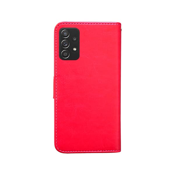 Galaxy A53 5G, Nahkakotelo, Suoja, Ruskea Brun