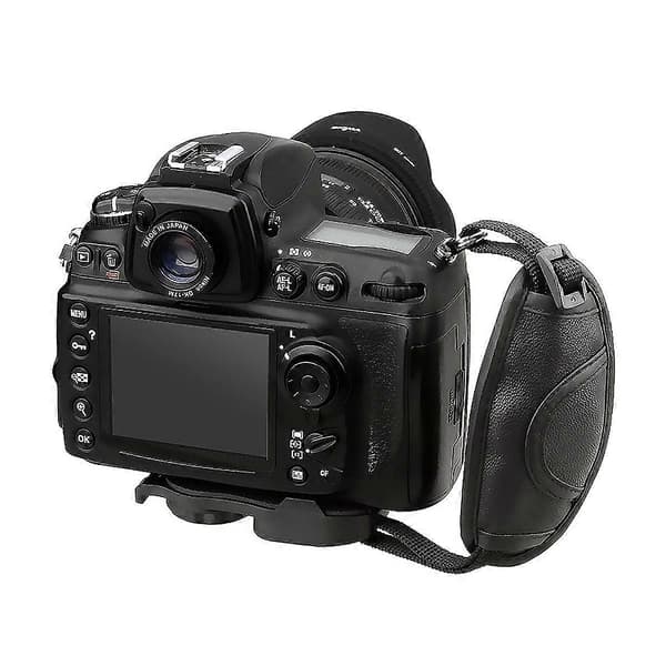 PU handgreppsrem för Nikon Pentax Minolta Fuji SLR DSLR-kamera