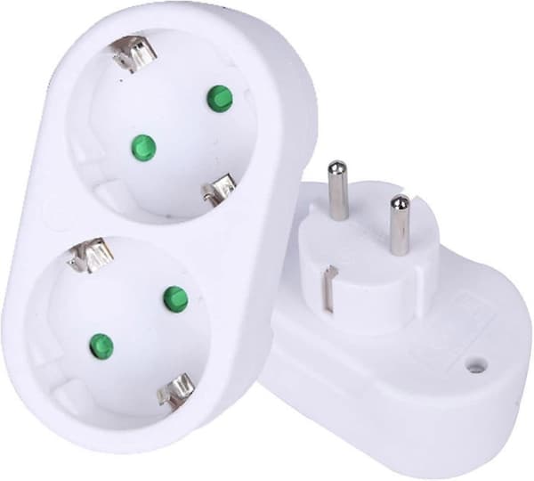 (tm) 2/3 Hull Socket Vegg Strømskinne, Strømskinne 2/3 Uttak 3500w/230v Multi Socket For Hjemmekontor Reise