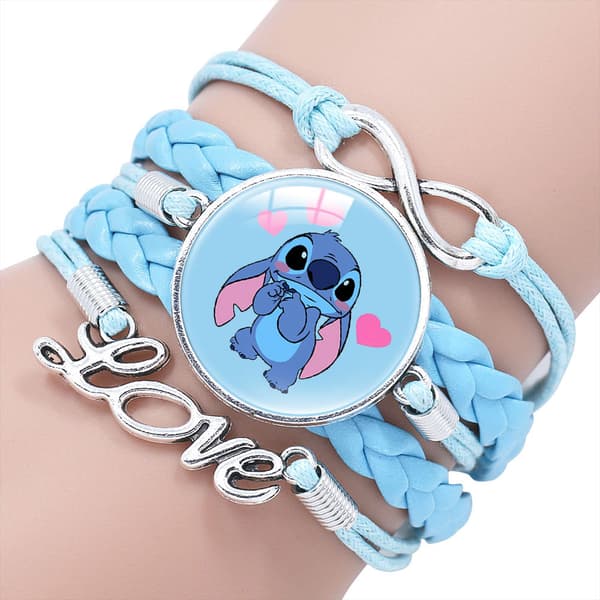 Stitch-tema Flerskiktat Flätat Armband - 20001967