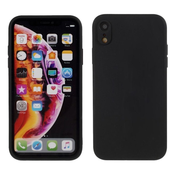 Matt iPhone XR skal - Svart Svart