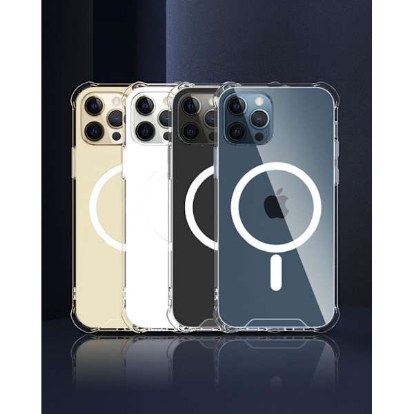 ShockProof Magsafe Skal iPhone 13 Mini - Clear