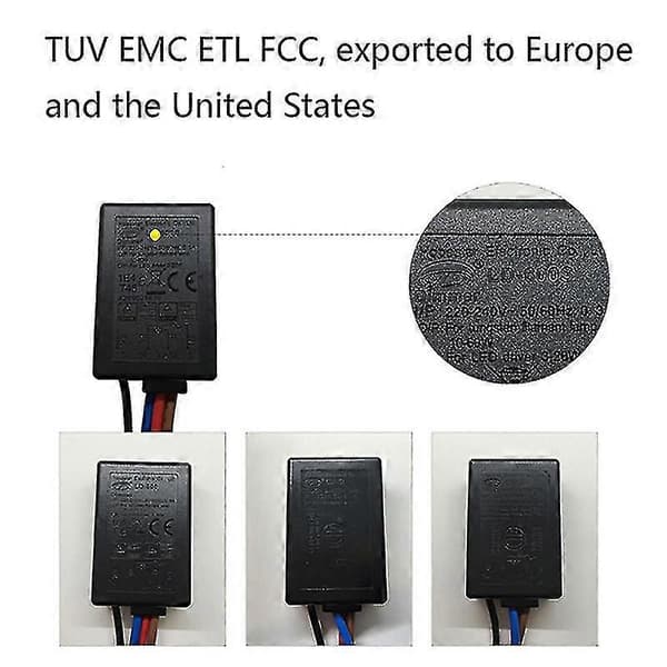 Ld-600s Indbygget 3-vejs Finger Touch Lysdæmper On/off Switch Us Eu Hfmqv
