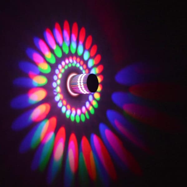 3 watt LED væglampe, aluminium væglampe, badeværelseslampe, moderne