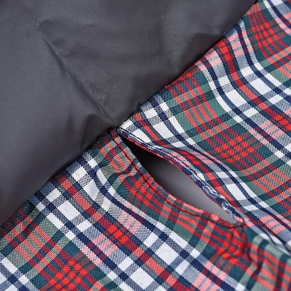 Väderbeständigt Täcke för Husdjur, Highland Tartan Kappa Vattentät Full Täckning Vinterkappa Med Säkerhetsreflekterande Funktioner, Vindtät Design För Utomhusbruk