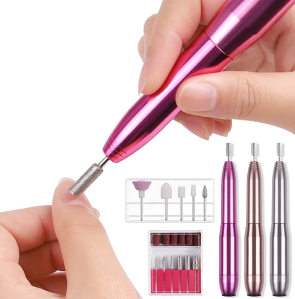 Professionell Nagelborrmaskin, Elektrisk Nagelfil, Kraftfull och