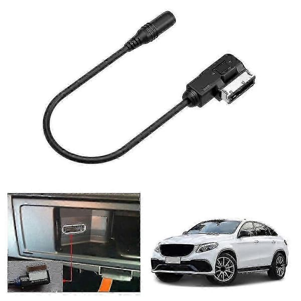 AMI til AUX 3,5 mm Bilradio Stereo Musik Aux Kabel Adapter Til W212 S212 W218