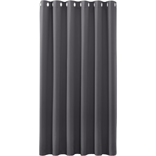 Termiskt isolerad mörkläggningsgardin, energieffektiv rumsmörkläggande fönsterbehandling med solida färger, färdigt att installera set om 1 för kök vardagsrum