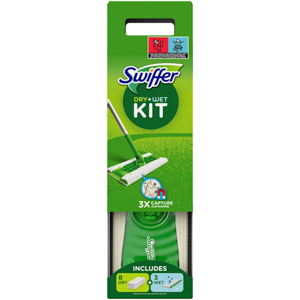 Sweeper Startkit 1, Rengöringsmopp, torr & våt