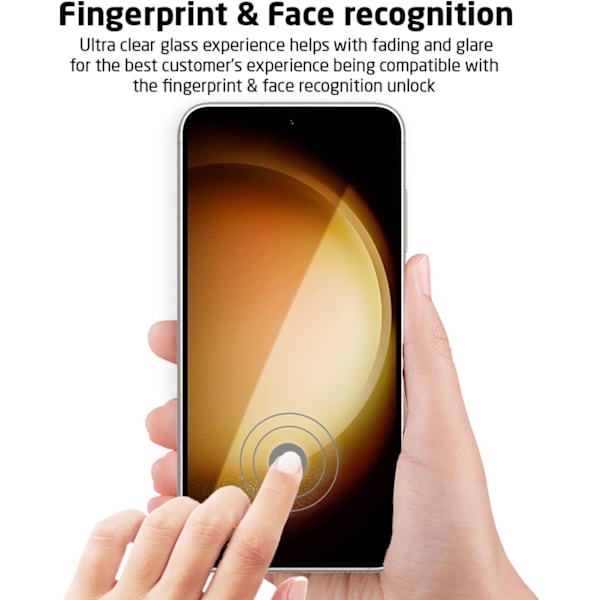 Samsung Galaxy S23 FE - Härdat Skyddsglas
