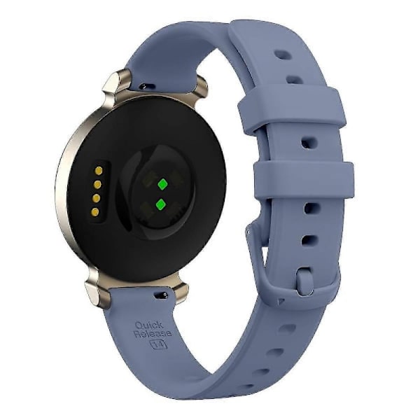 Silikonearmbånd til Garmin Lily 2 Blågrå Blue Grey