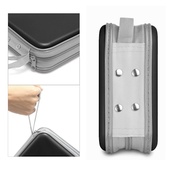 Multimedialagringslösning, Multimedialfodral med Stor Kapacitet för Din Omfattande Samling, Stark och Hållbar Design för Långvarig Förvaring