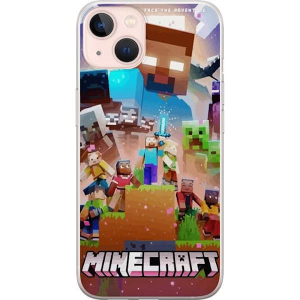 Apple iPhone 13 Läpinäkyvä Kuori Minecraft