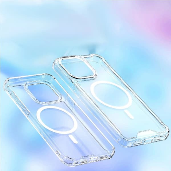 Skyddsfodral Clear Corner MagSafe för iPhone 16 – Transparent