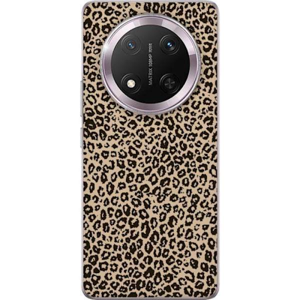 Honor Magic7 Lite Läpinäkyvä kuori Leopardikuvio