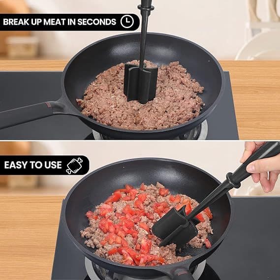 Multifunktionell köttkvarn och mixer i nylon | Kökets köttkvarn och hackare