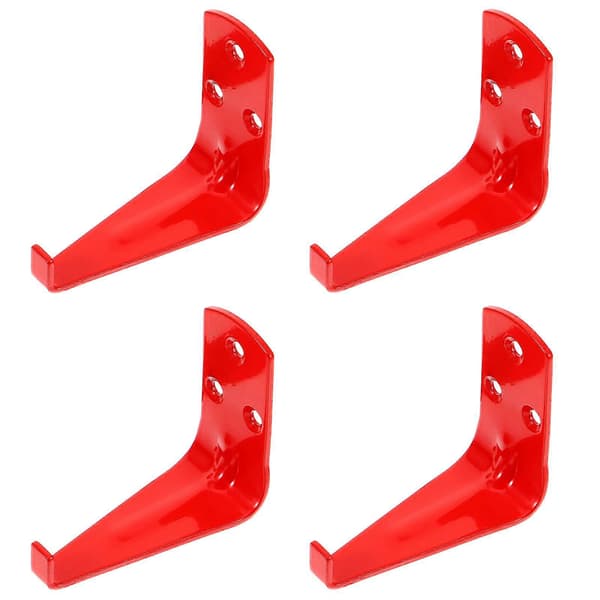 4 stk Brannslukker Veggkrok Universal Veggmontert Brannslukkerholder