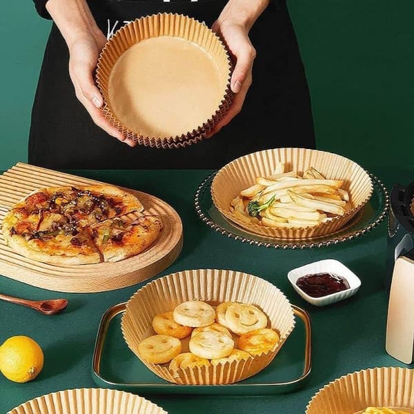 Bagepapir til Airfryer - Non-stick - 50-pak