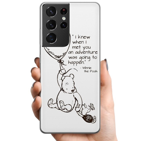 Samsung Galaxy S21 Ultra 5G TPU Mobilskal Nalle Puh