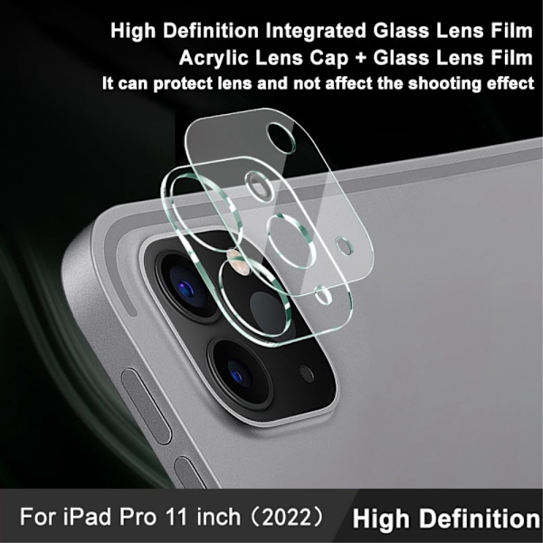 Imak Härdat Glas Linsskydd iPad Pro 12.9 6th Gen (2022)