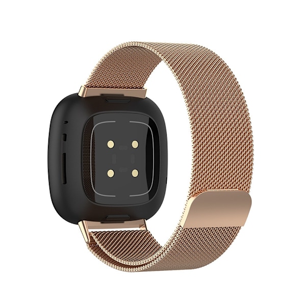 Milanese Loop Armband Fitbit Versa 3/Sense Rose Guld