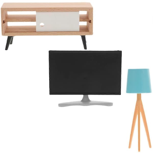 1 sæt dukkehus mini møbeldekorationer DIY tilbehør dukkehusartikler
