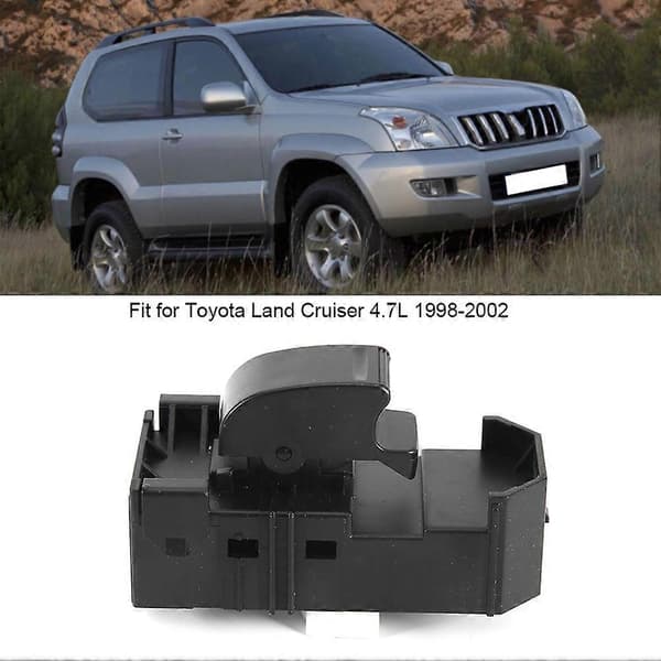 Vindusregulatorløftebryter 84810-60050 Passer til Toyota Land Cruiser 4.7L 1998-2002