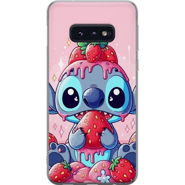 Samsung Galaxy S10e Genomskinligt Skal Stitch