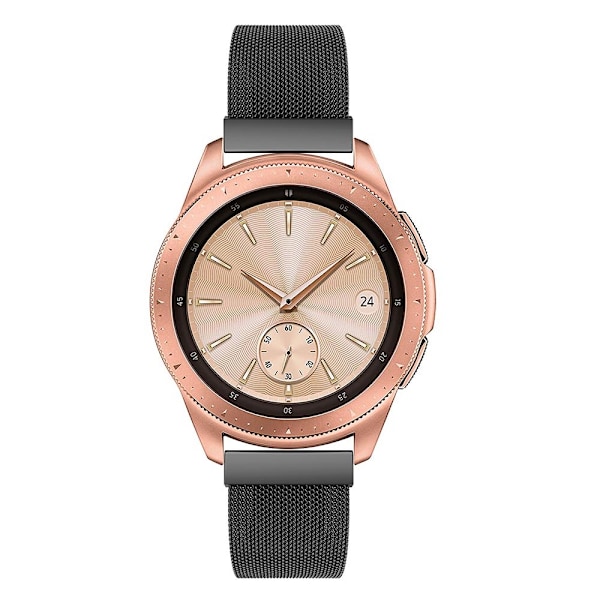 Milanese Loop Armband Samsung Galaxy Watch 42mm Svart