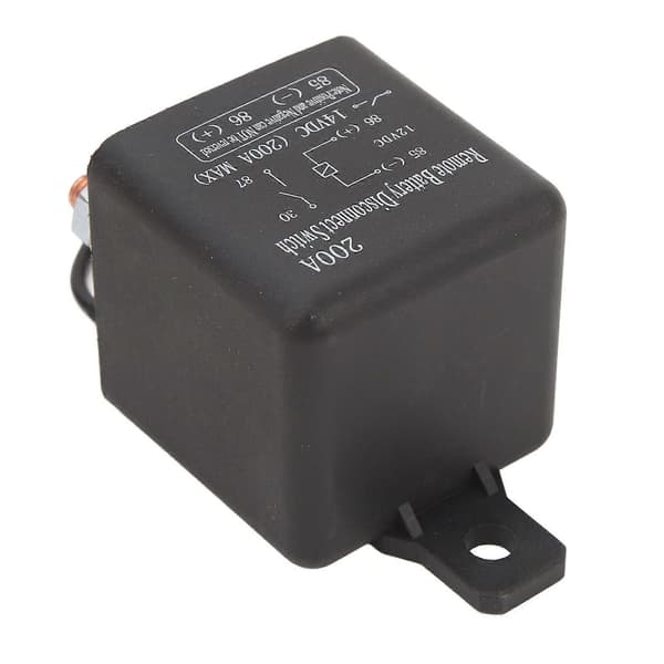 12V Fjernkontroll Batterikoblingsbryter Forhindrer Batteritømming Høy Sikkerhet 200A Dobbel Batteri Kill Switch for Bil