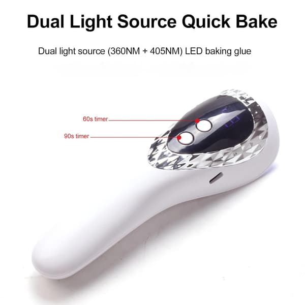 Minikynsilamppu UV LED-valo kannettava, LCD-näyttö
