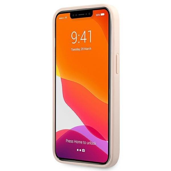 Guess Big Metall Logo Skal iPhone 13 Pro Max - Rosa Rosa