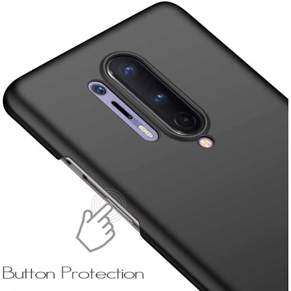 OnePlus 8 Pro Ultratunt Mattsvart Skal Basic V2 Svart