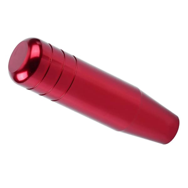 Universal girspak i aluminiumslegering for bil, manuell, 13 cm rød