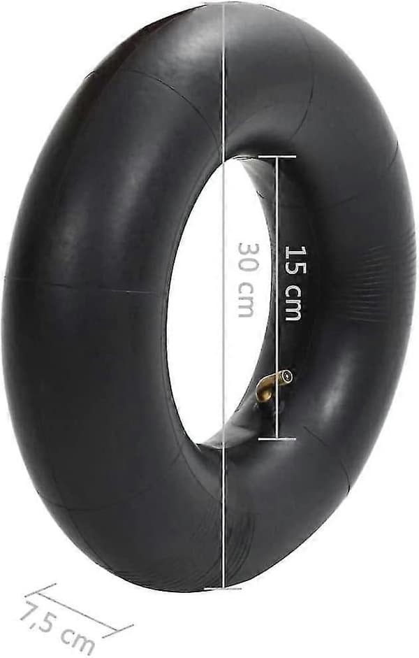 2 stk. trillebør inderrør havevogn inderrør sækkevogn inderrør vogn inderrør 13x5.00-6 gummi