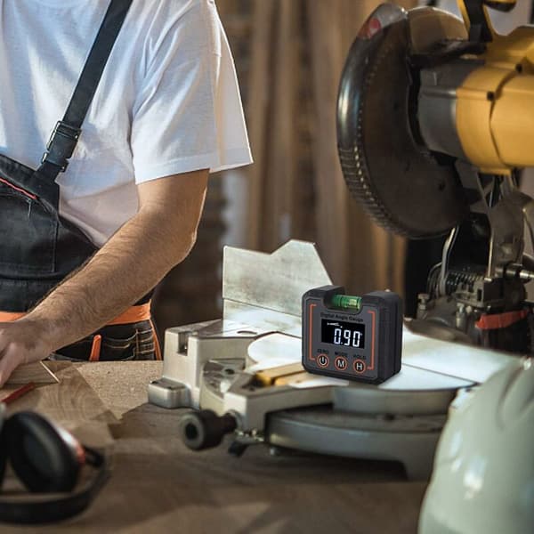 Profesjonell digital LCD-inklinometer, høy nøyaktighet horisontal