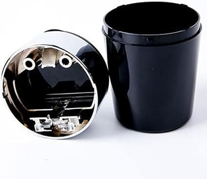 LED Bilaskkopp, Bilaskkopp med Lock Mini Soptunna Bilaskkopp