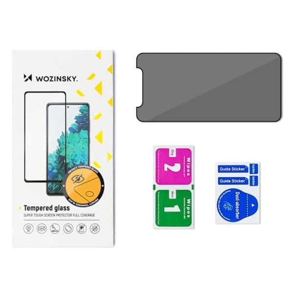 Wozinsky Sekretessglas Härdat Skydd för iPhone 14 Pro med Anti-