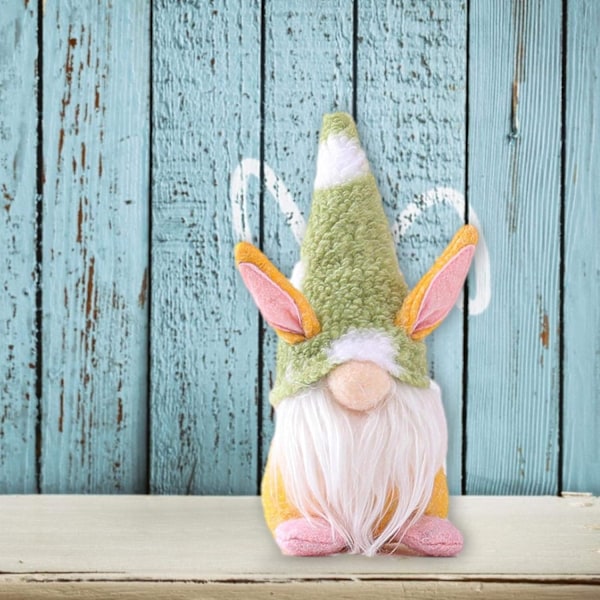 Handgjord Ansiktslös Plysch, Klassiska Påskelement, Festlig Stämningsskapare, Böjbar Tråddesign i Unika Färger Vårgåvor, Dvärgdekoration för Hemmet