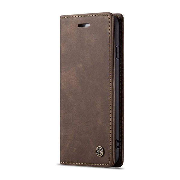 CaseMe-013 Multifunktionellt fodral för iPhone 7 / 8 Mörkbrun