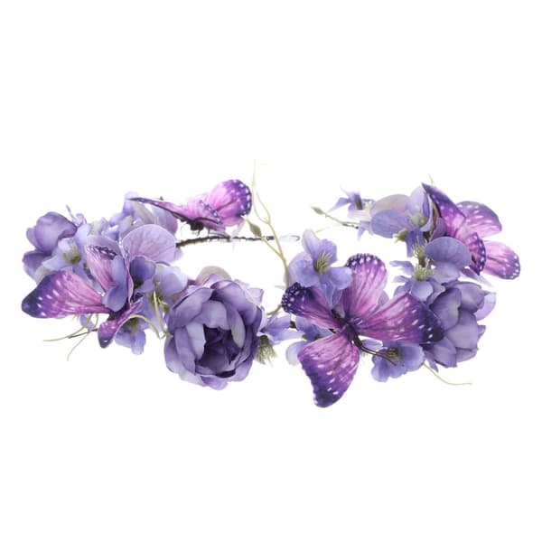 Violetti tekoruusu- ja perhosseppelepanta