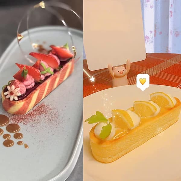 8 STK Kakeform Perforert Kutter Ovalformet Mousse Sirkelring Pi