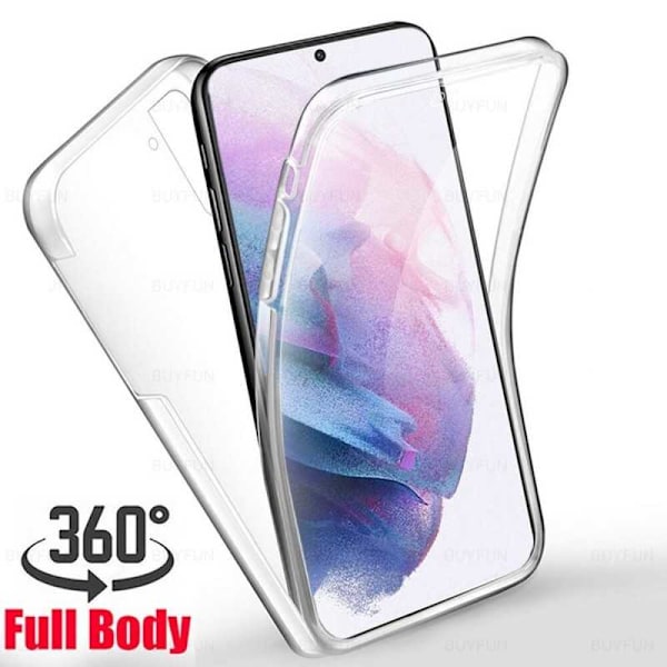 360° Heltäckande & Stötdämpande Skal Samsung S22 Transparent
