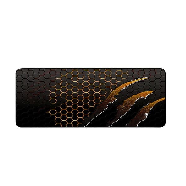 Musematte Tykk Honeycomb Design Vanntett Svettetett Sklisikkert Teppe Stor Spill Tastatur Musematte Datatilbehør