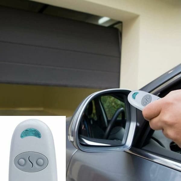 Nem at programmere to-knaps sender, universelle funktioner til garage- og portkontrol, smart design sikrer bekvemmelighed, multifrekvens