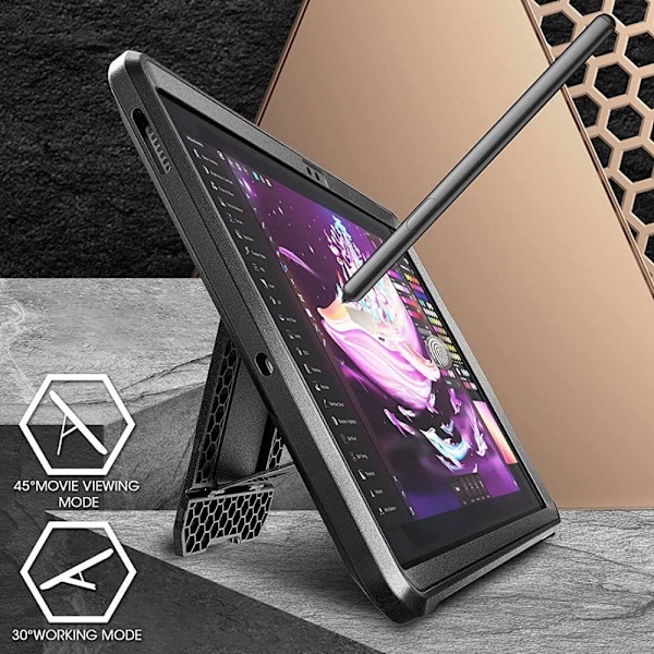 Supcase Skal Unicorn Beetle Pro Galaxy Tab S7 Fe 5g 12.4 - Svart Svart