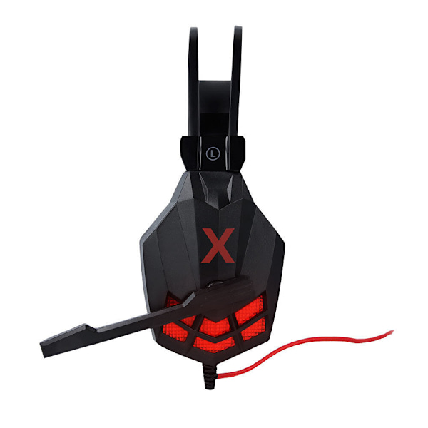 Gaming Headset Hörlurar med mikrofon 3,5 mm USB Stereo LED-ljus PS4 PC Xbox One